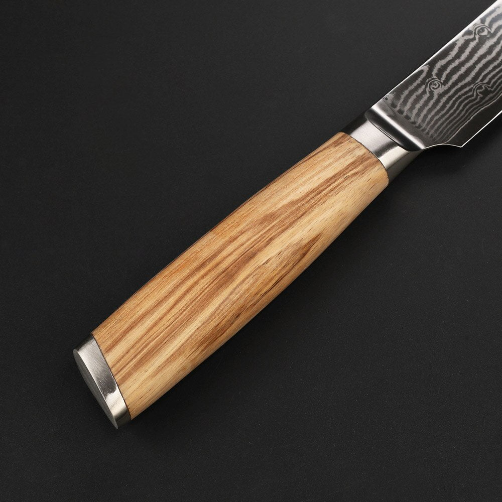 Cuchillo de Damasco Santoku Nanae