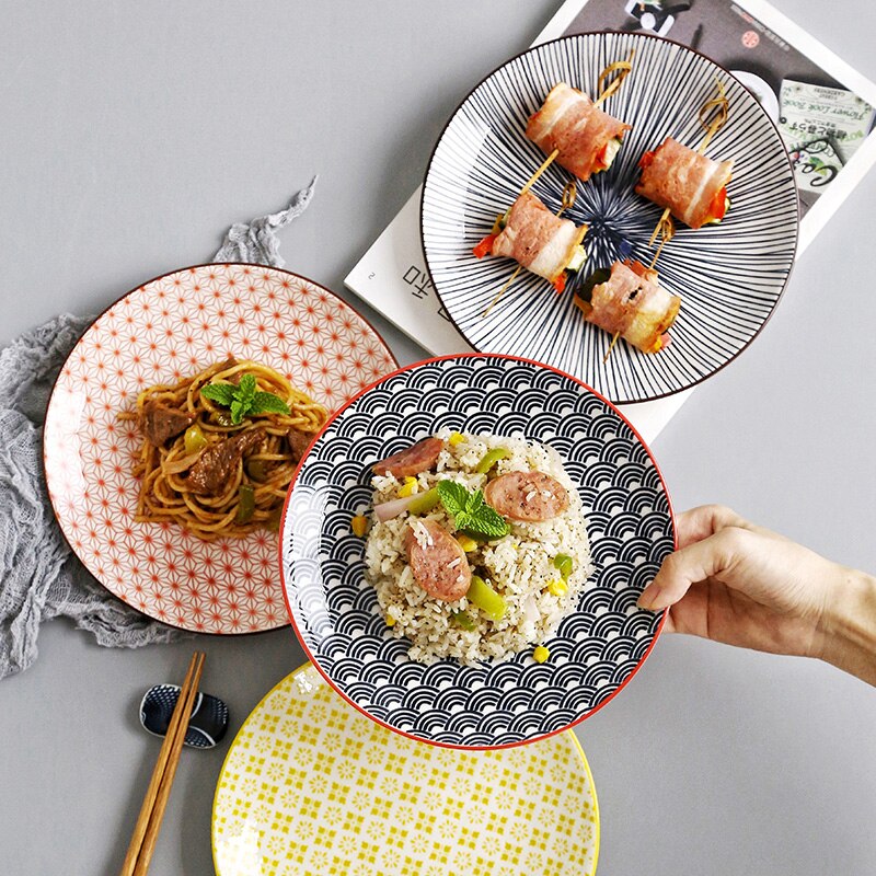 Sushi Plate Shirkane 8" ( 18 colors)