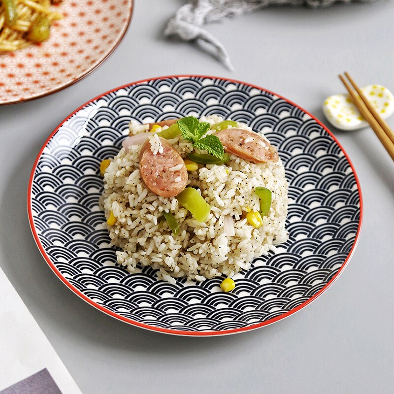 Sushi Plate Shirkane 8" ( 18 colors)