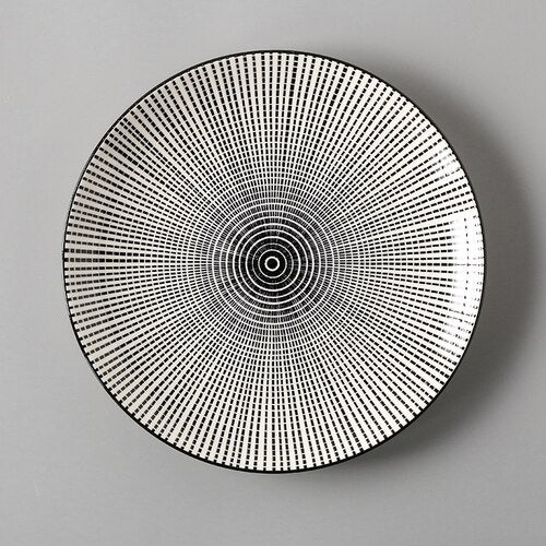 Sushi Plate Shirkane 8" ( 18 colors)