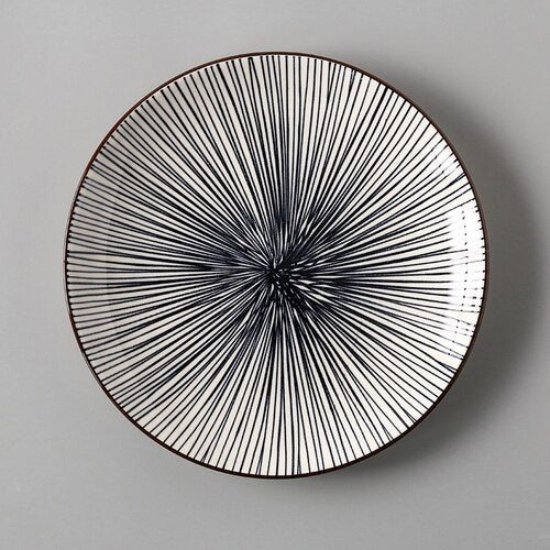 Sushi Plate Shirkane 8" ( 18 colors)