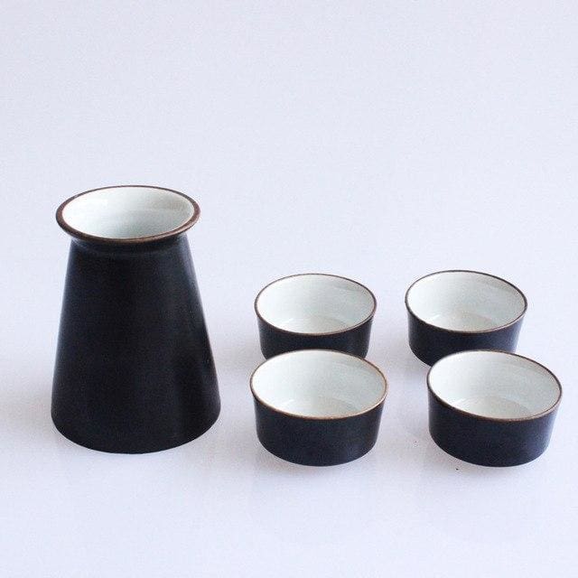 Sake Set Honoka - Black - Sake