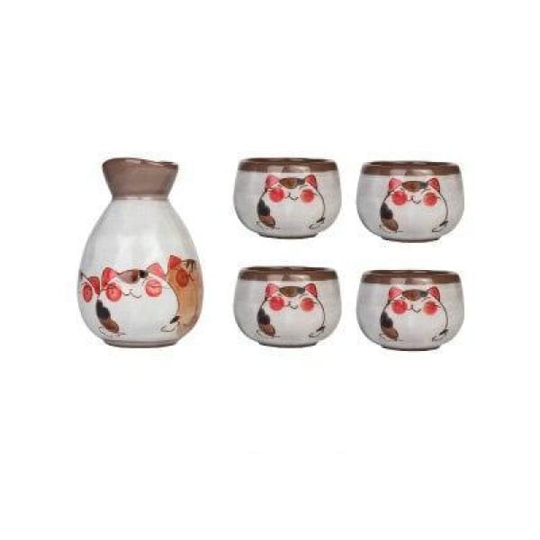 Sake Set Miyu - Four cups - Sake