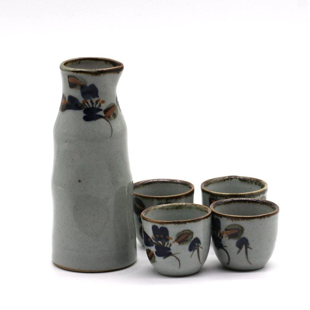 Sake Set Shinagawa - Sake Cups - Ceramic Sake Sets - My Japanese Home