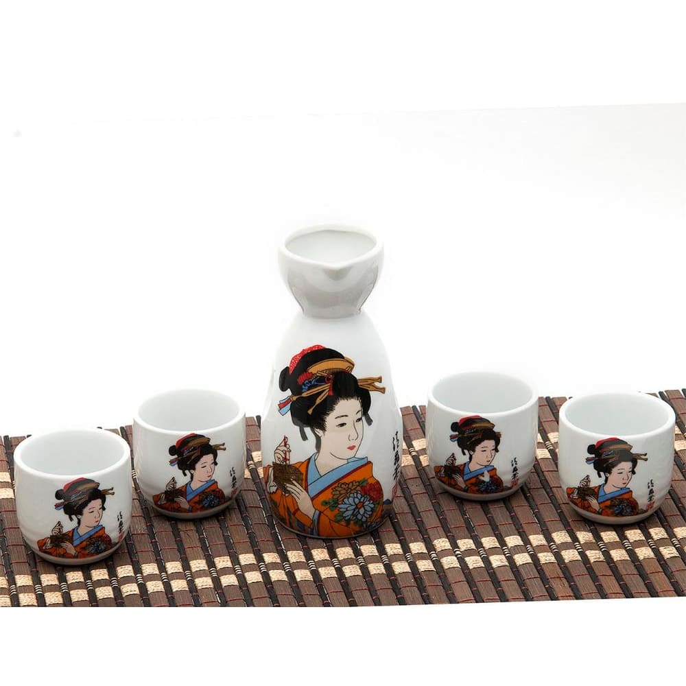 Sake Set Taisei - Sake Cups - Ceramic Sake Sets - My Japanese Home