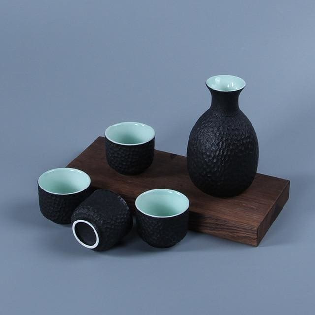 Sake Set Toshima - Black - Sake