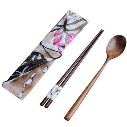 Set Wooden Chopsticks Aomori - Chopsticks