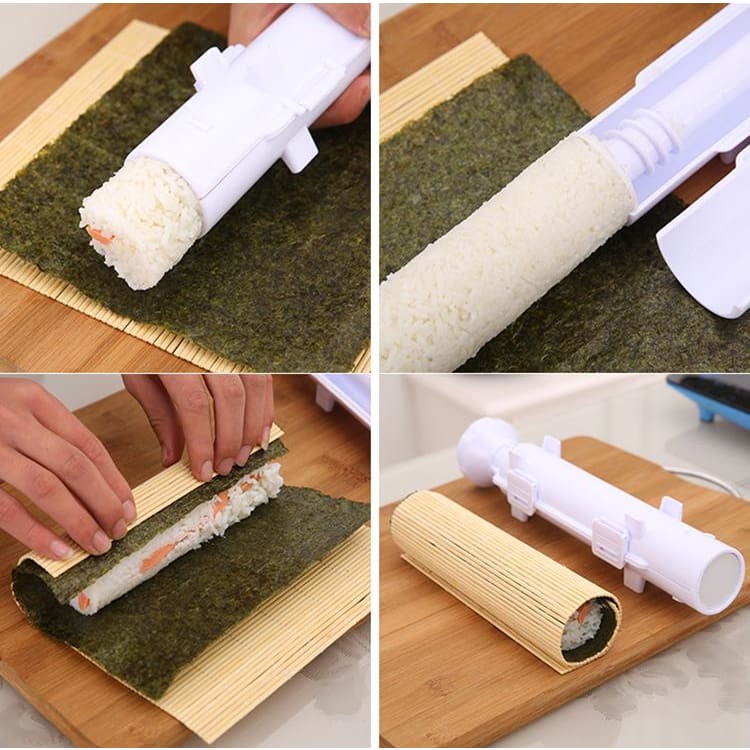 DIY Cylinder Sushi Making Machine Quick Sushi Bazooka Japanese