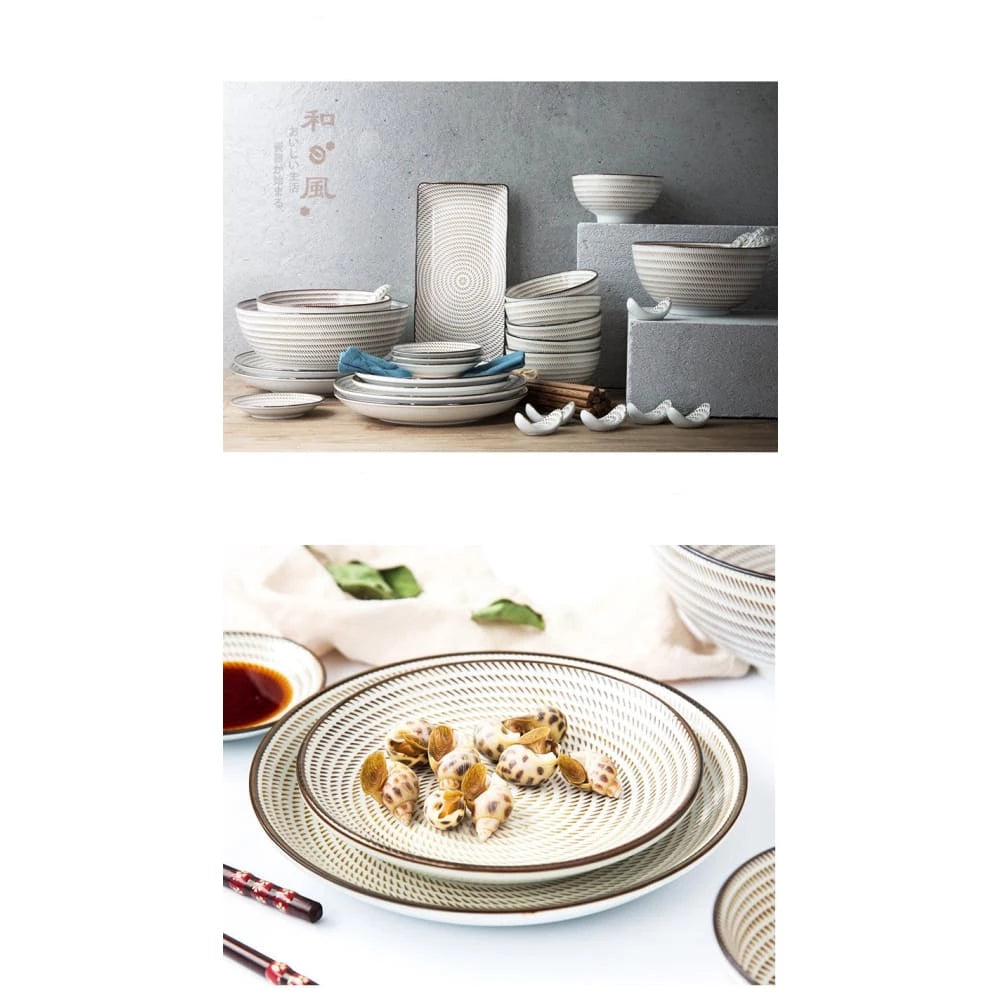 Tableware for six people Kiyoshi - a