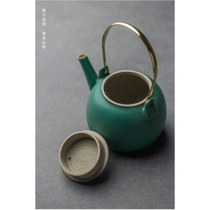 Teapot with Warm Teapot Stove Kozakura - Tea Pot