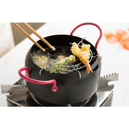 Tempura Pot Teshio - Japanese Cooking Pots - My Japanese Home