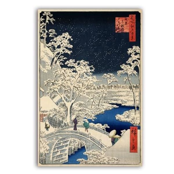 Traditional Canvas Inari - 13x18 cm No Frame / Style C - a