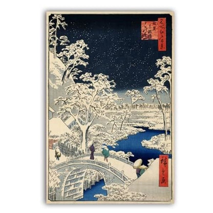 Traditional Canvas Inari - 13x18 cm No Frame / Style C - a