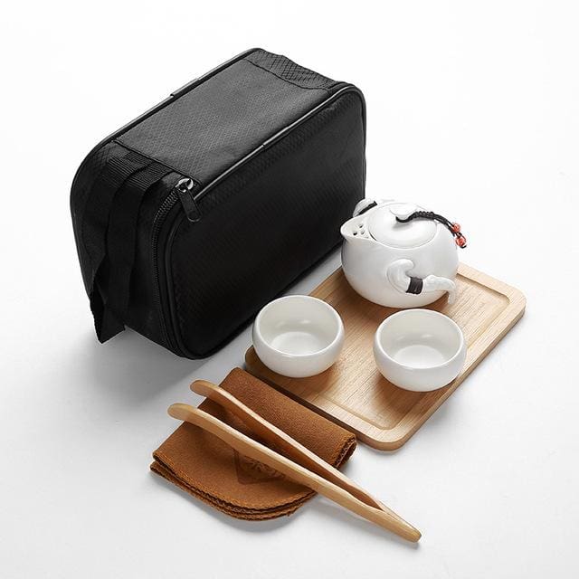 Travel Tea Set Miyakejima - 2 cup with accessory 1 - Tea