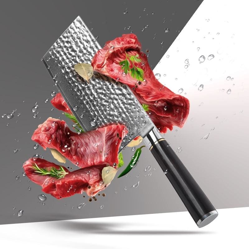 Usuba Damascus Knife Kenji Japanese Knives Sushi Knives My