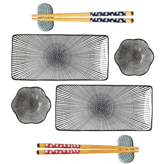 Sushi Dinnerware Set Kameyo