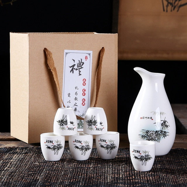 Sake set chiyo