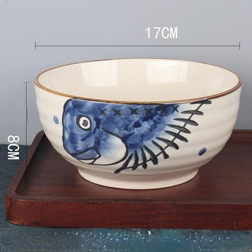 Japanese Sauce Bowl and Spoon Kanagawa