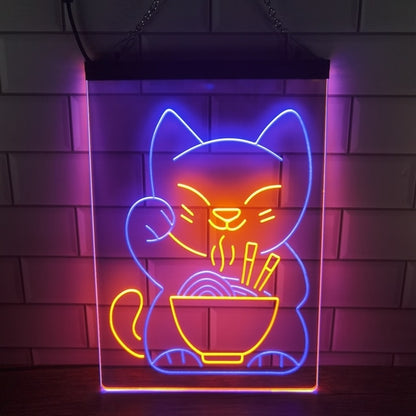 Lucky Cat Neon Lamp