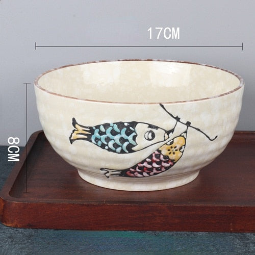 Japanese Sauce Bowl and Spoon Kanagawa