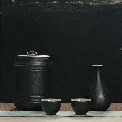 Sake Set Aoi