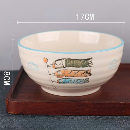 Japanese Sauce Bowl and Spoon Kanagawa