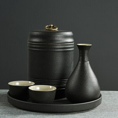 Sake Set Aoi