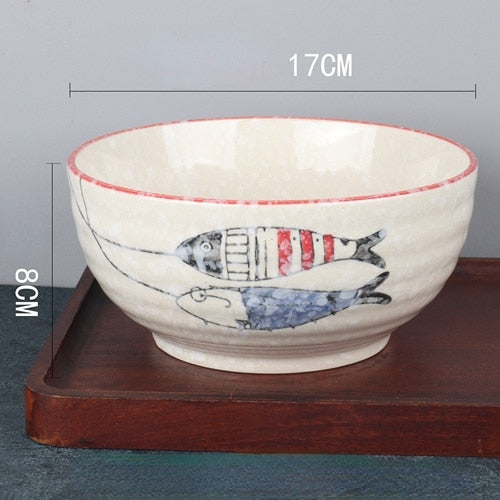 Japanese Sauce Bowl and Spoon Kanagawa