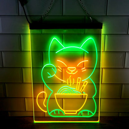 Lucky Cat Neon Lamp