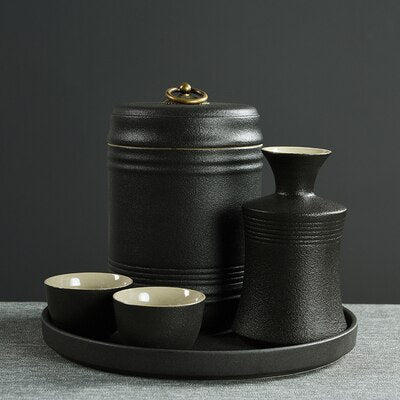 Sake Set Aoi