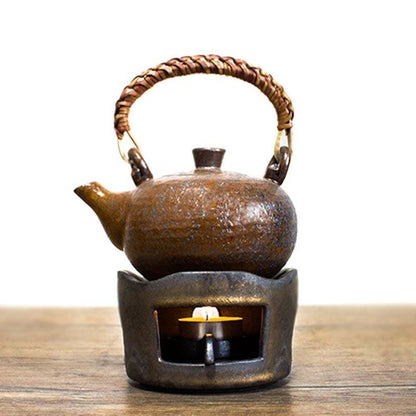 Warm Teapot Stove Shirouma - Japanese Warm Teapot - Warmer Holder – My  Japanese Home