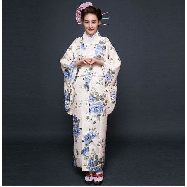 Woman Kimono Jomei - Pink - Kimonos