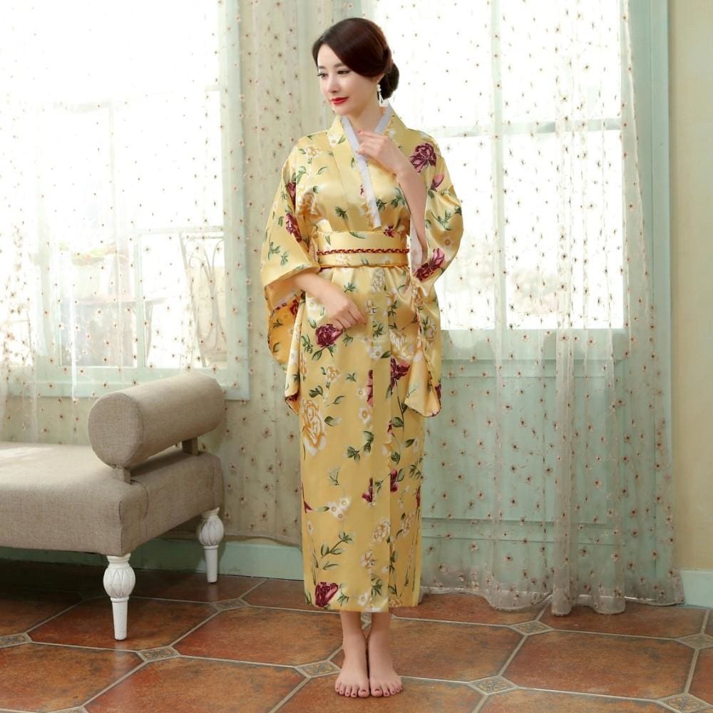 Woman Kimono Yuna - Kimonos