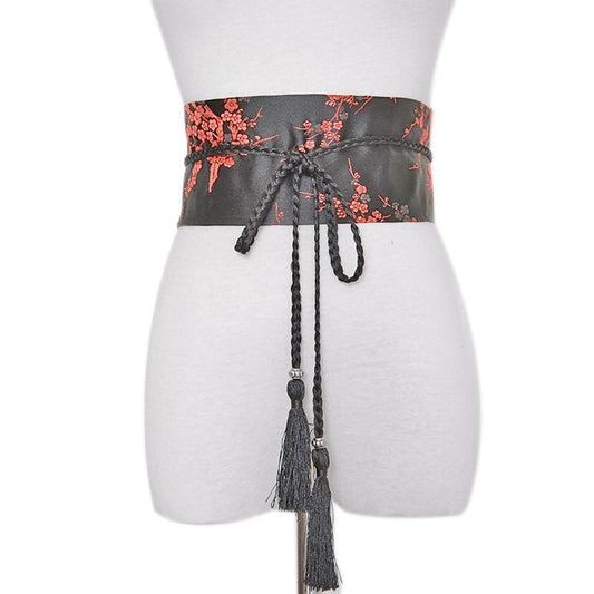Woman Obi Belt Yoshimi - a