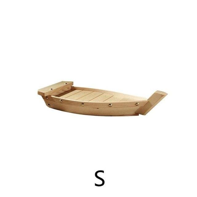 Wooden Boat Katsushika - S - Sushi Boat