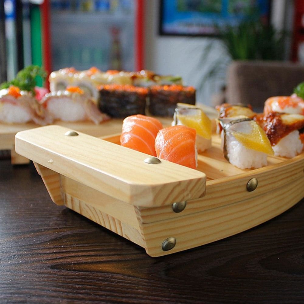 Wooden Boat Katsushika - Sushi Boat