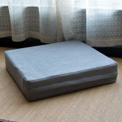 Zafu Inba - Gray / 40x40cm (15.7) - Tatami Cushion